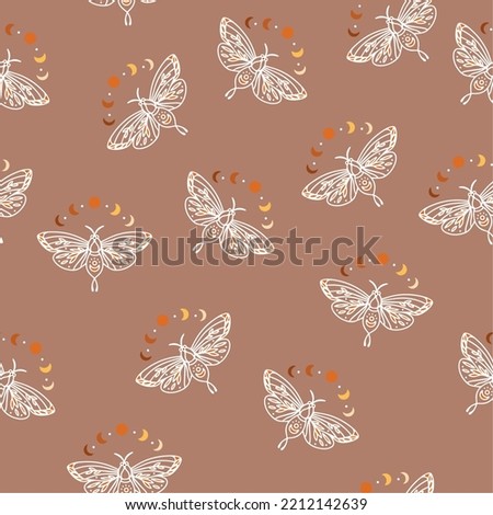 
messy butterfly pattern seamless background