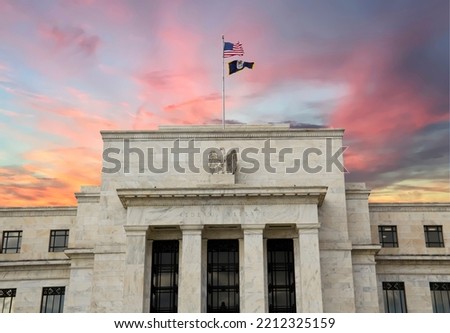 headquarters of the Federal Reserve in Washington, DC, USA,FED	 Royalty-Free Stock Photo #2212325159