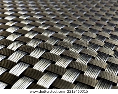 Woven Silver Fabric Graphic Background
