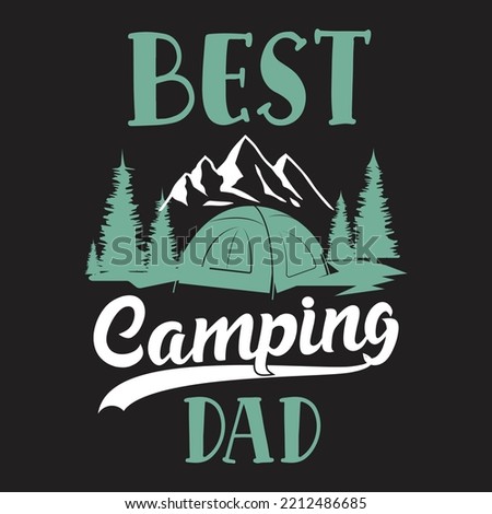 camping t shirt design, creative camping vector 