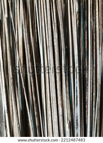 Background Image of Indonesian Traditional Broom made from Coconut Leafes