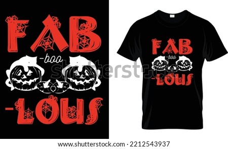 Halloween Design Fab t-shirt design
