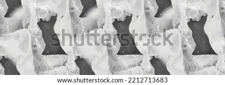 Light Science Texture. Grey Rock Floor. Light Light Vector Grunge. Grey Grey Color Background. Vector Seamless Template. White Repeat Science. Light Seamless Background. White Gray Ink Splash Wall.