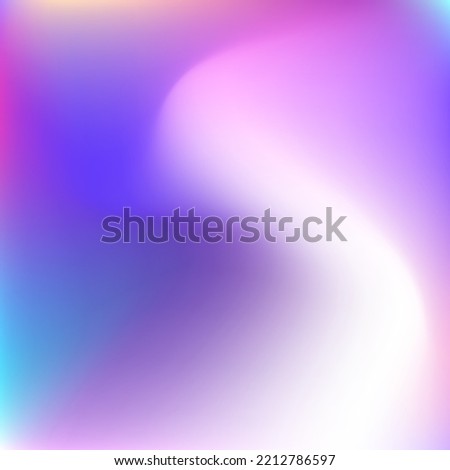 Wavy Fluid Dynamic Sky Liquid Gradient Backdrop. Water Color Bright Colorful Blurred Wallpaper. Neon Vibrant Curve Pink Smooth Surface. Vivid Multicolor Pastel Light Cold Swirl Gradient Mesh.