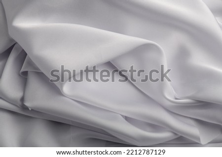 sample silk fabric background white