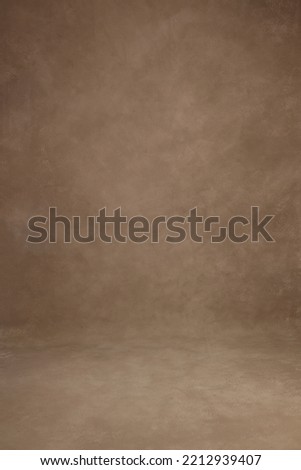 Brown Background Studio Portrait Backdrops Photo	 Royalty-Free Stock Photo #2212939407