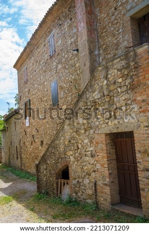 Exterior of old buildings at Valsanzibio, Padua province, Veneto, Italy