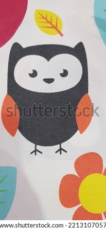 The motif of a bed sheet that has a cartoon owl is very cute and adorable. Definitely liked by kids.
