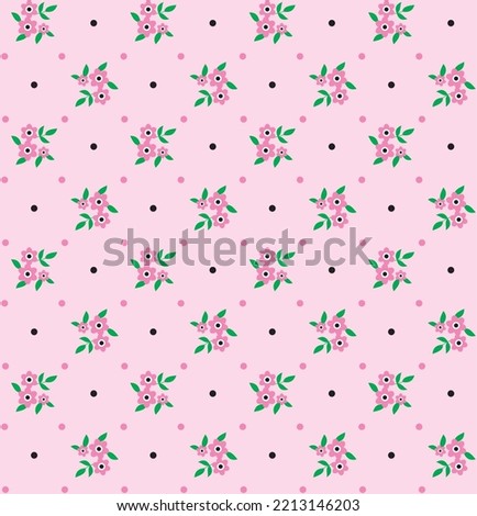 flower background Seamless Pattern Design