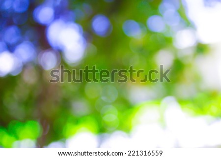 Bright colorful abstract background from plants, not in focus