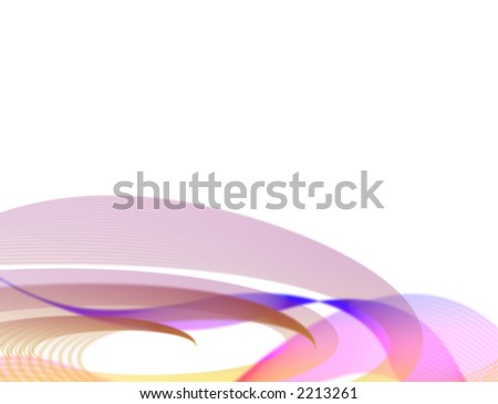 colorful abstract wavy design