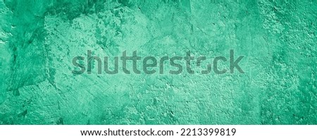 green teal texture cement concrete wall abstract background