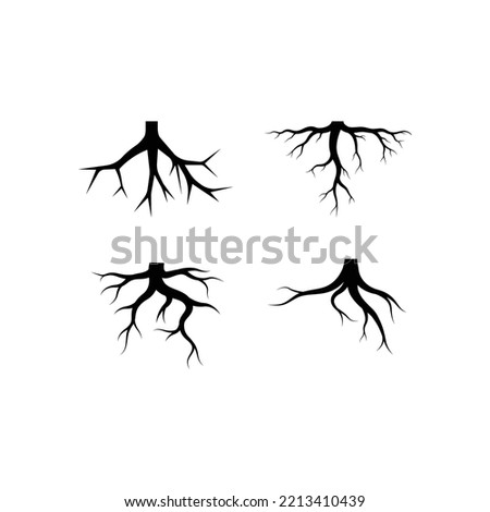 Root vector illustration template design Royalty-Free Stock Photo #2213410439