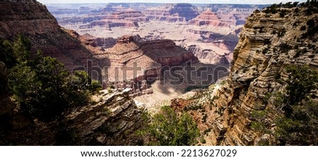 Grand Canyon National Park. Arizona USA landmark. South Rim.