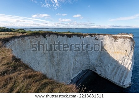 Landscape photo of the Old Harry Rocks in Dorset