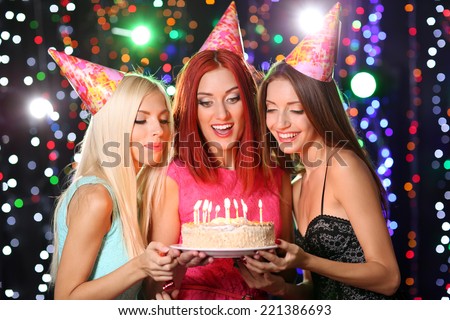 Birthday party in club