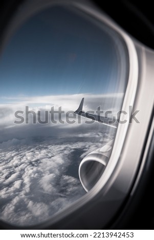 View from the airplane window