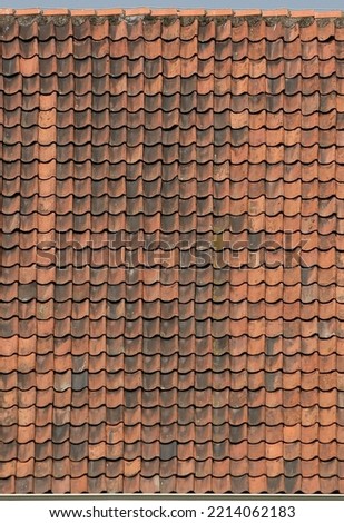 Roof tile background, texture, pattern