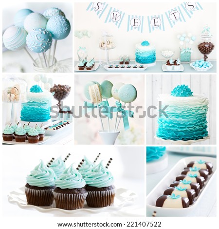 Collection of dessert table images