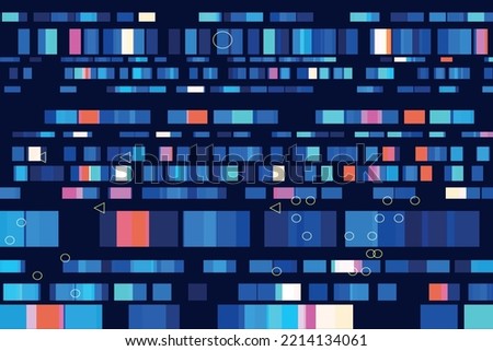 Background technology vector in dark blue colorful
