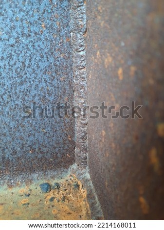 welding seam onto steel sheet metal Industrial steel welder in factory and this undercut is found 