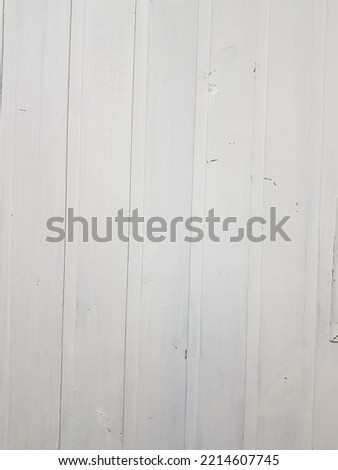 old white panel boards from the wall
