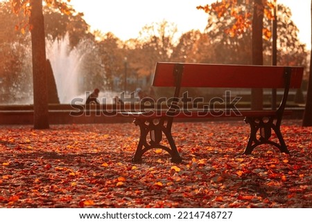 Pictures showing the beauty of nature during autumn in Metz, France
