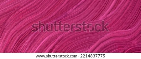 Abstract fluid art background dark purple colors. Liquid marble. Acrylic painting on canvas with wine gradient. Watercolor backdrop with red wavy pattern. Royalty-Free Stock Photo #2214837775