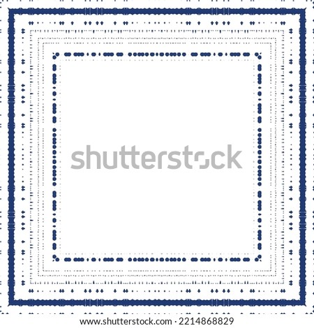 Traditional ornate portuguese azulejo. Creative design. Vector seamless pattern concept. Blue abstract background for web backdrop, print, pillows, surface texture, wallpaper, towels.