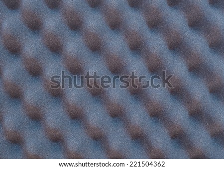 close up sponge cushioning