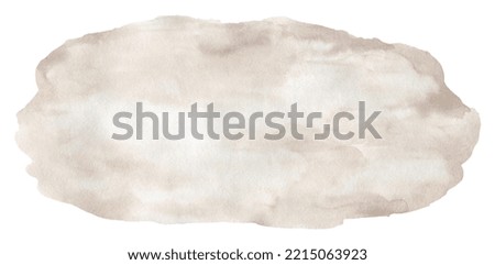 Vintage watercolor beige background. Pastel tender texture with nature colors