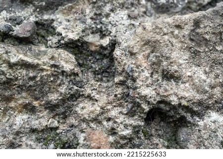 stone wall background texture gray day large