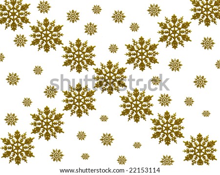 christmas snowflakes background