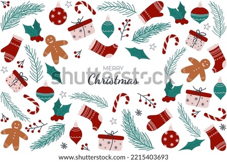 background with christmas clip art 