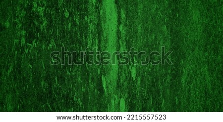 green textured old wall background, green textured cement concrete wall abstract background, cracked old textured wall with dark side