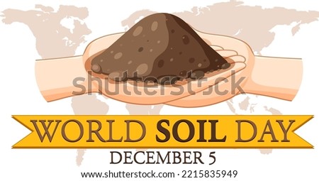 World Soil Day Banner Design illustration