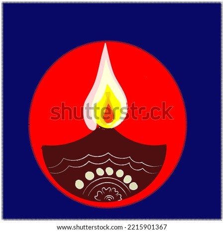 clip art of diwali diya celebration