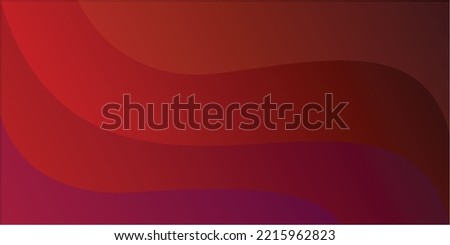 Red line wave abstract background