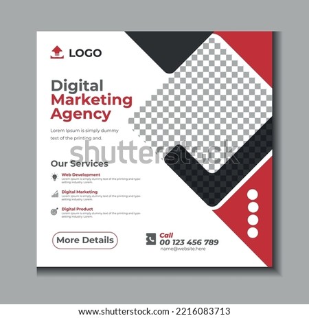 Digital marketing expert social media post template