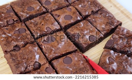 Delicious Brownie Cake Royalty Free Photo