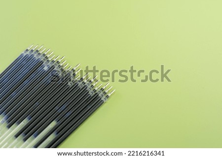 core for a pen, gel ballpoint, pen core replacement Royalty-Free Stock Photo #2216216341