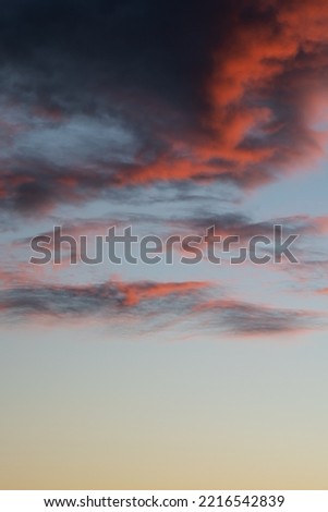 Sunset Sky Background - Colors and Magnificent Nature