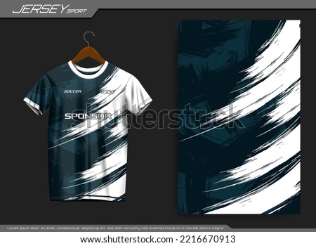 Jersey sports t-shirt. Soccer jersey mockup for soccer club. Suitable for jersey, background, poster, etc.