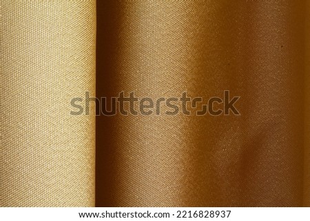 Curtain fabric silk texture for gold background