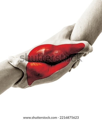 World Organ Donation Day concept with a liver for transplant, saving lives, and help Royalty-Free Stock Photo #2216875623