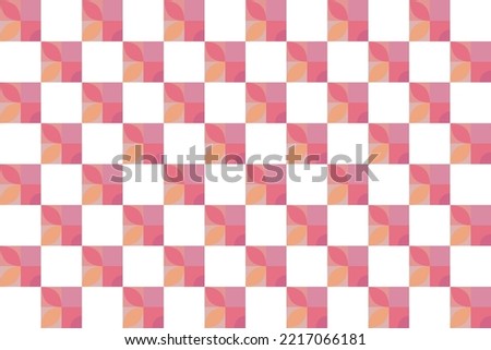 Checkered pattern vector is a pattern of modified stripes consisting of crossed horizontal and vertical lines which form squares.