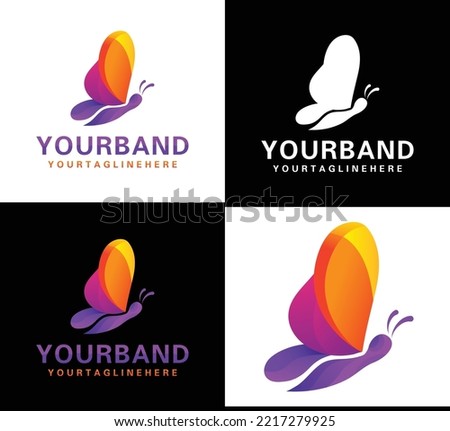 Beautiful Gradient Color Logo Template