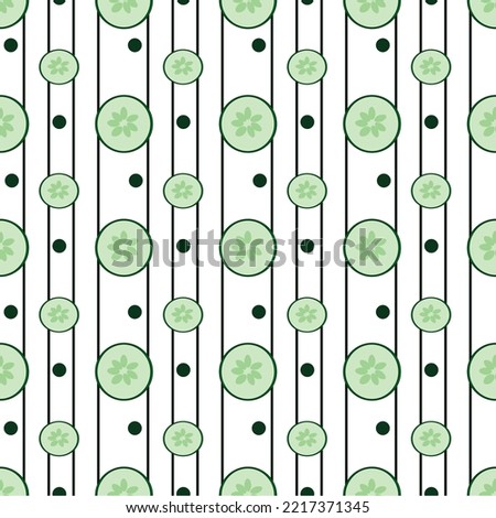 new cucumber seamless pattern illustration 