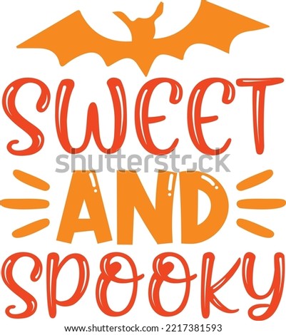 sweet and spooky vector file