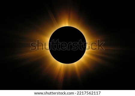 Total Solar Eclipse, astronomical phenomenon when Moon passes between planet Earth and Sun Royalty-Free Stock Photo #2217562117